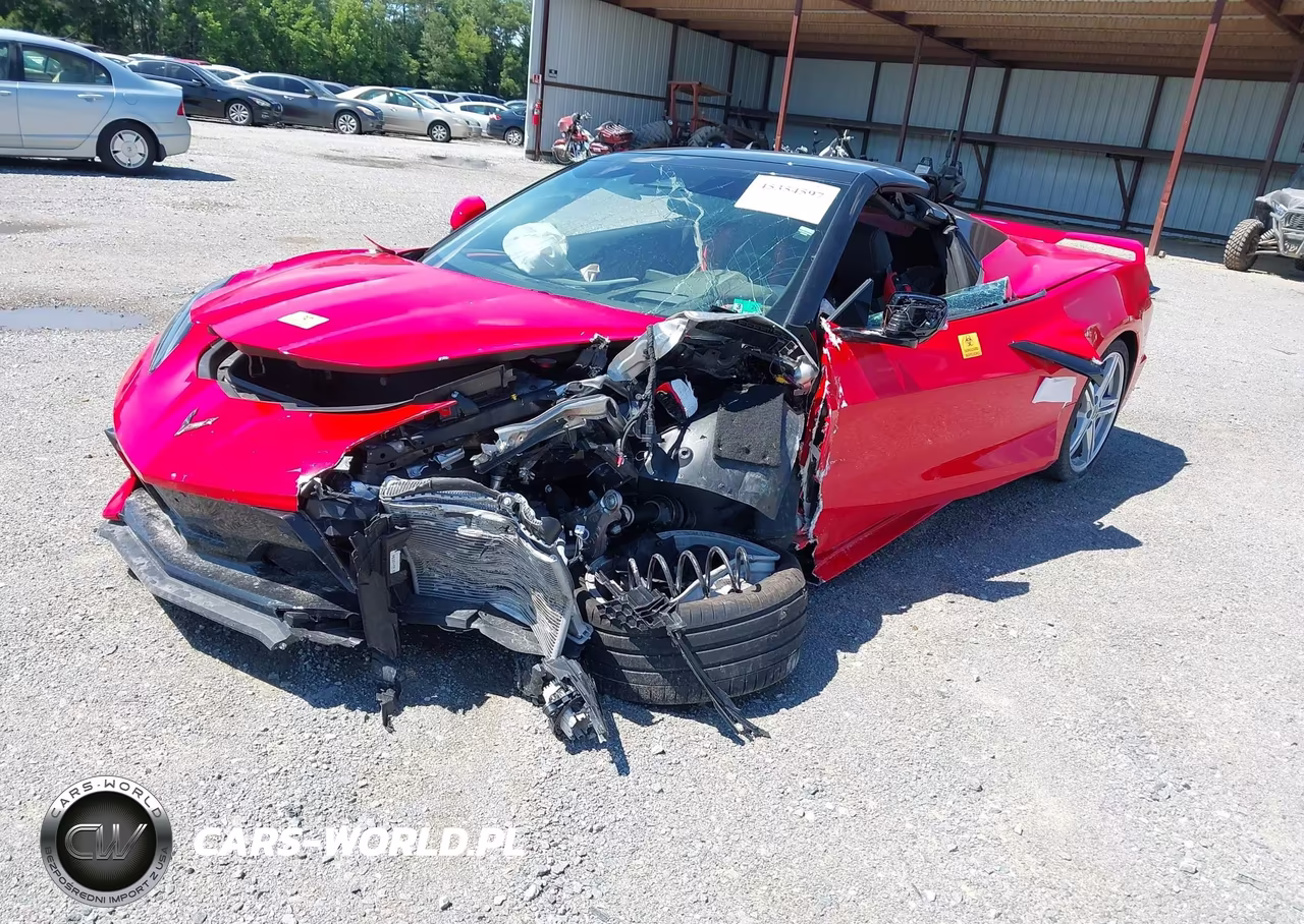 2024 Chevrolet Corvette Stingray Rwd 3Lt VIN:1G1YC3D44R5112950 - 2