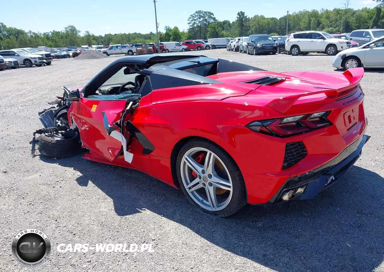 2024 Chevrolet Corvette Stingray Rwd 3Lt VIN:1G1YC3D44R5112950 - 3