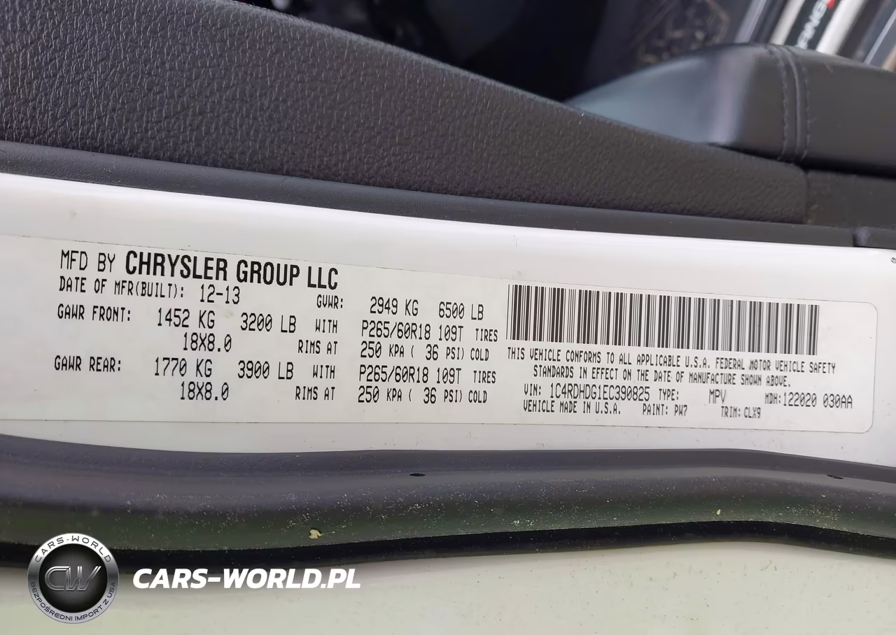 2014 Dodge Durango Limited VIN:1C4RDHDG1EC390825 - 9