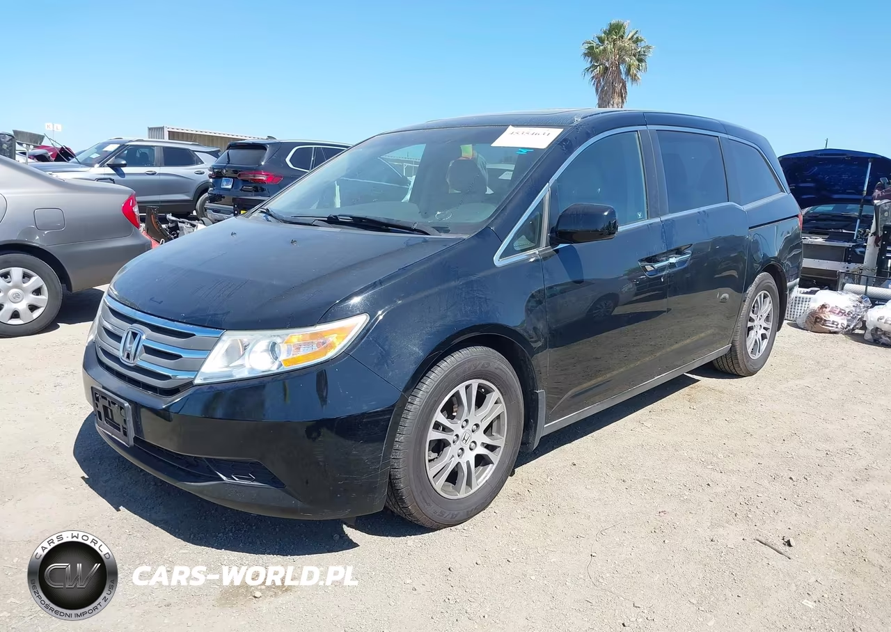 2012 Honda Odyssey Ex-L VIN:5FNRL5H62CB085594 - 2