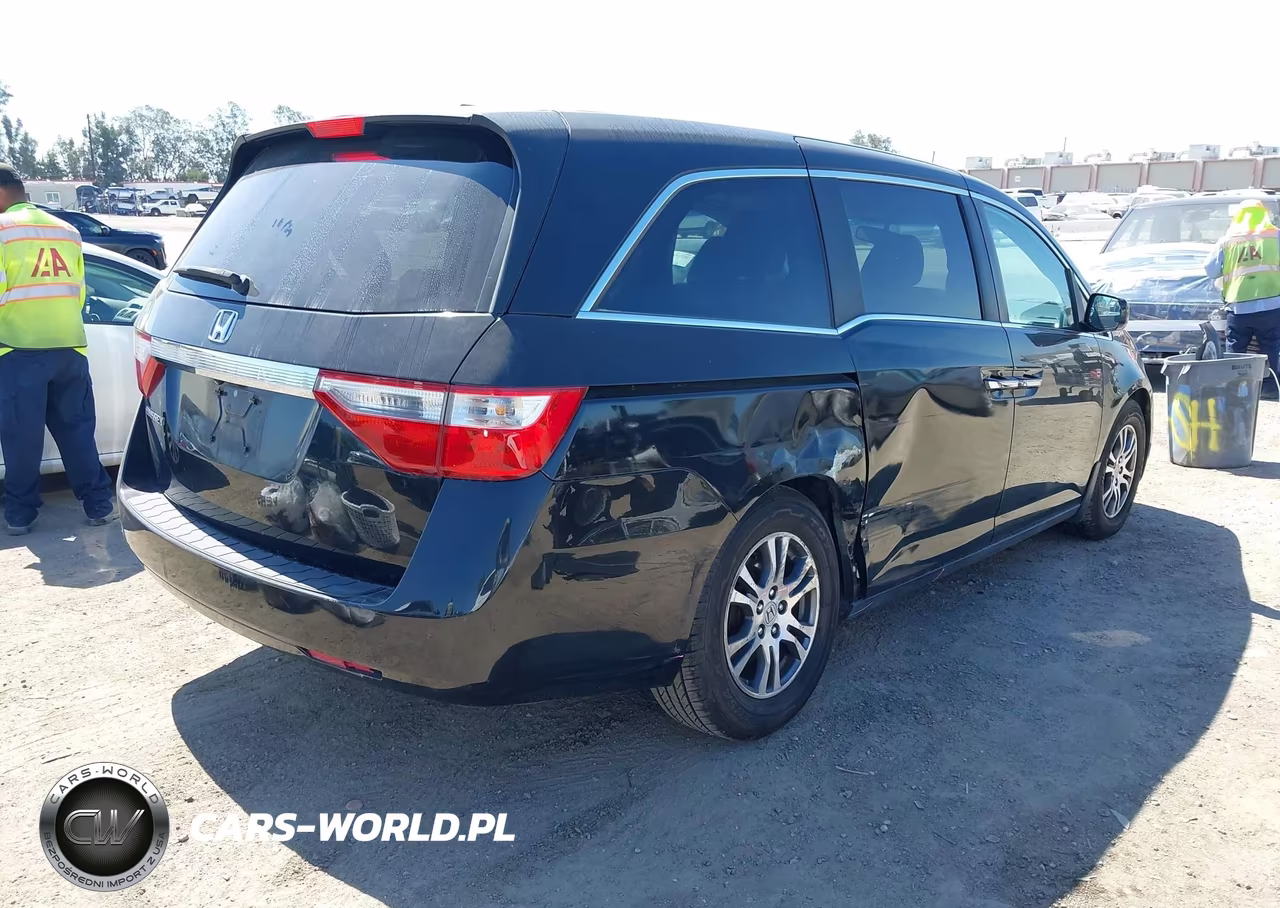 2012 Honda Odyssey Ex-L VIN:5FNRL5H62CB085594 - 4