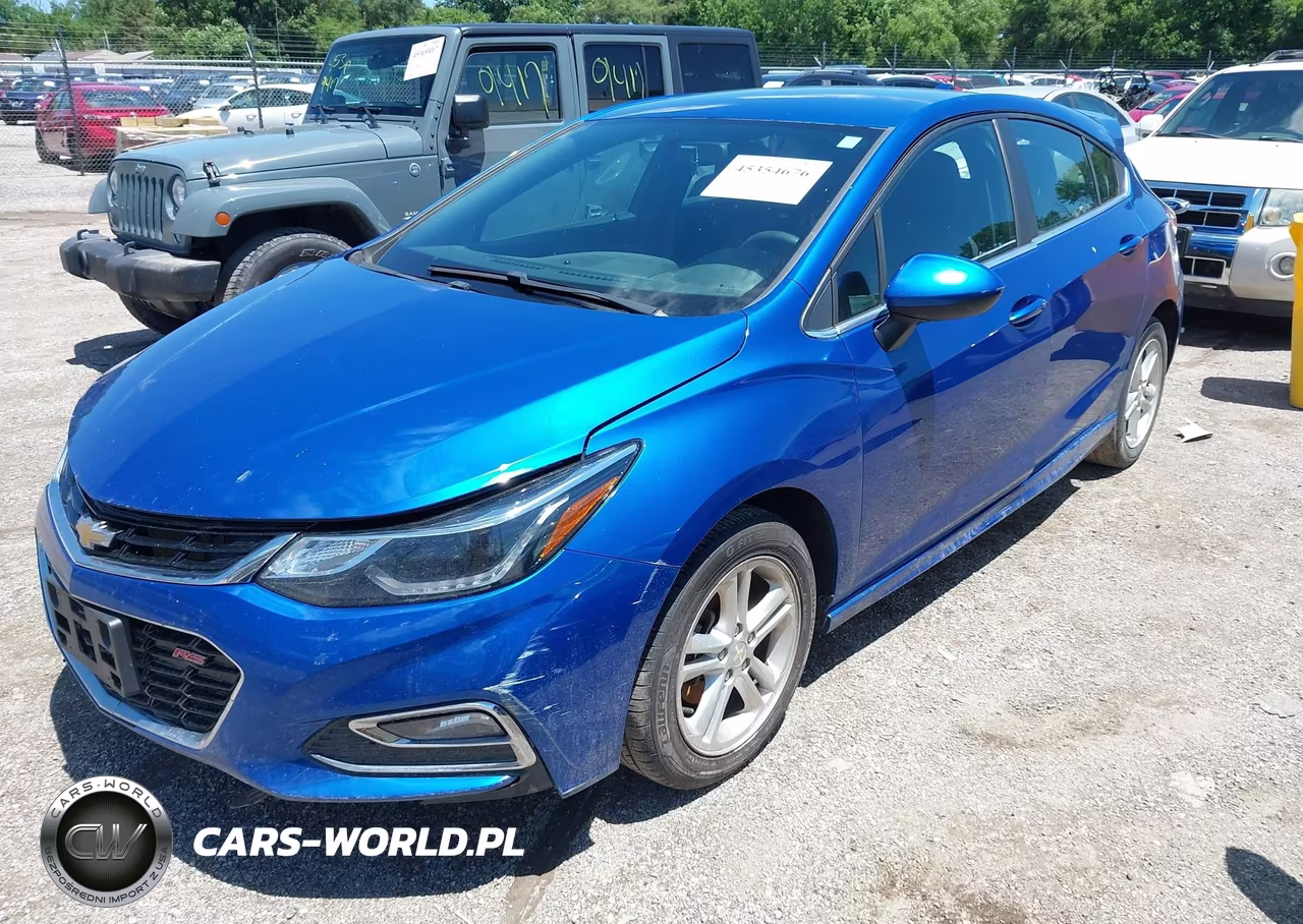2017 Chevrolet Cruze Lt Manual VIN:3G1BD6SM3HS613145 - 2
