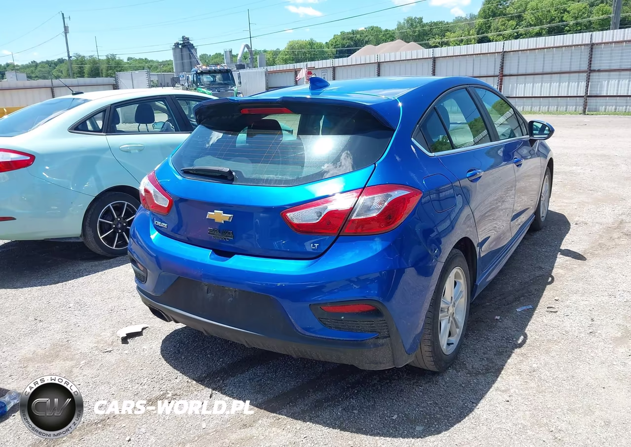 2017 Chevrolet Cruze Lt Manual VIN:3G1BD6SM3HS613145 - 4