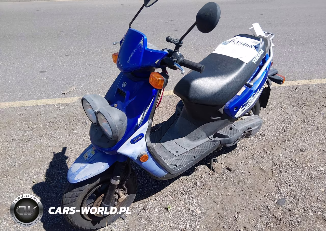 2005 Yamaha Yw50 Ap Zuma VIN:LPRSA20A95A616849 - 2
