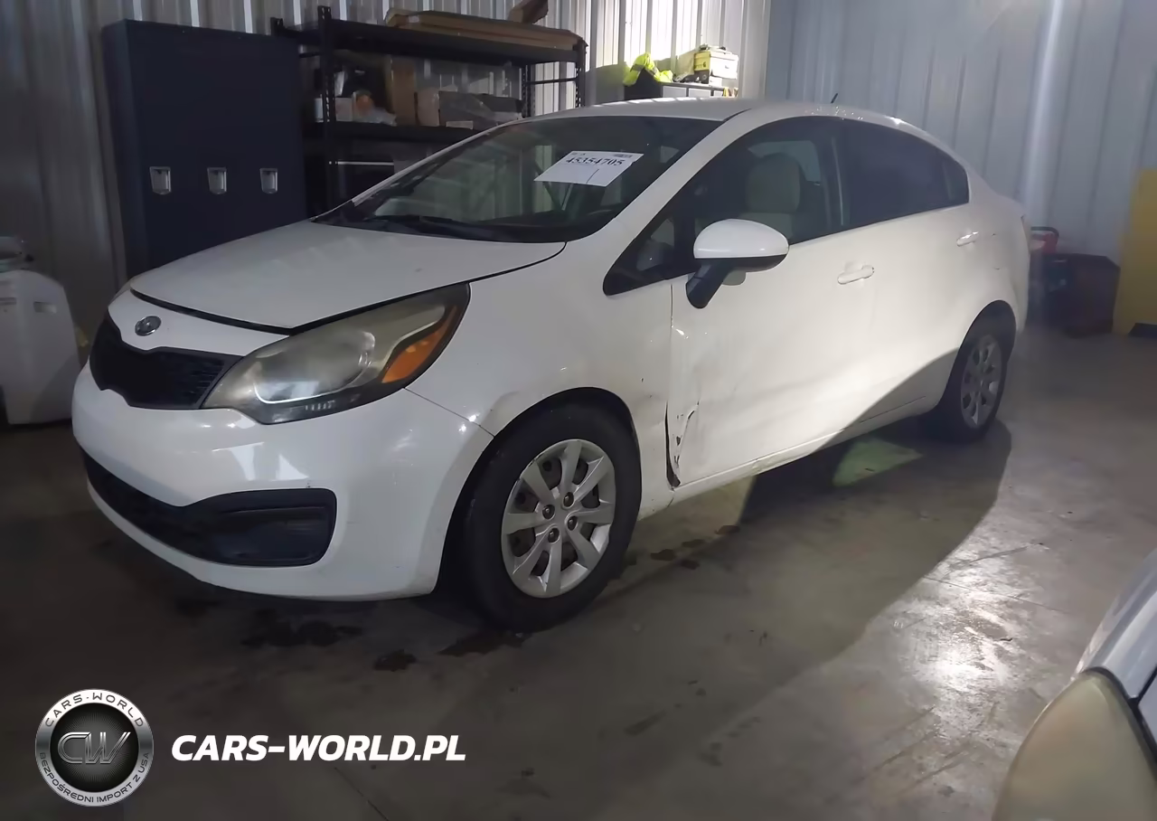 2013 Kia Rio Lx VIN:KNADM4A37D6126362 - 2