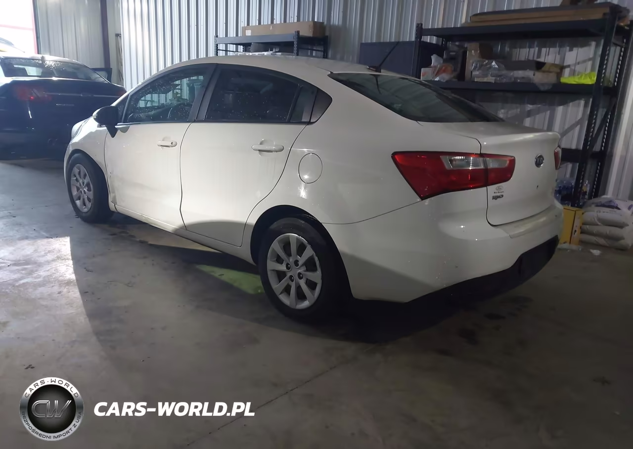 2013 Kia Rio Lx VIN:KNADM4A37D6126362 - 3