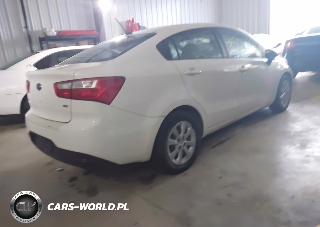 2013 Kia Rio Lx VIN:KNADM4A37D6126362 - 4
