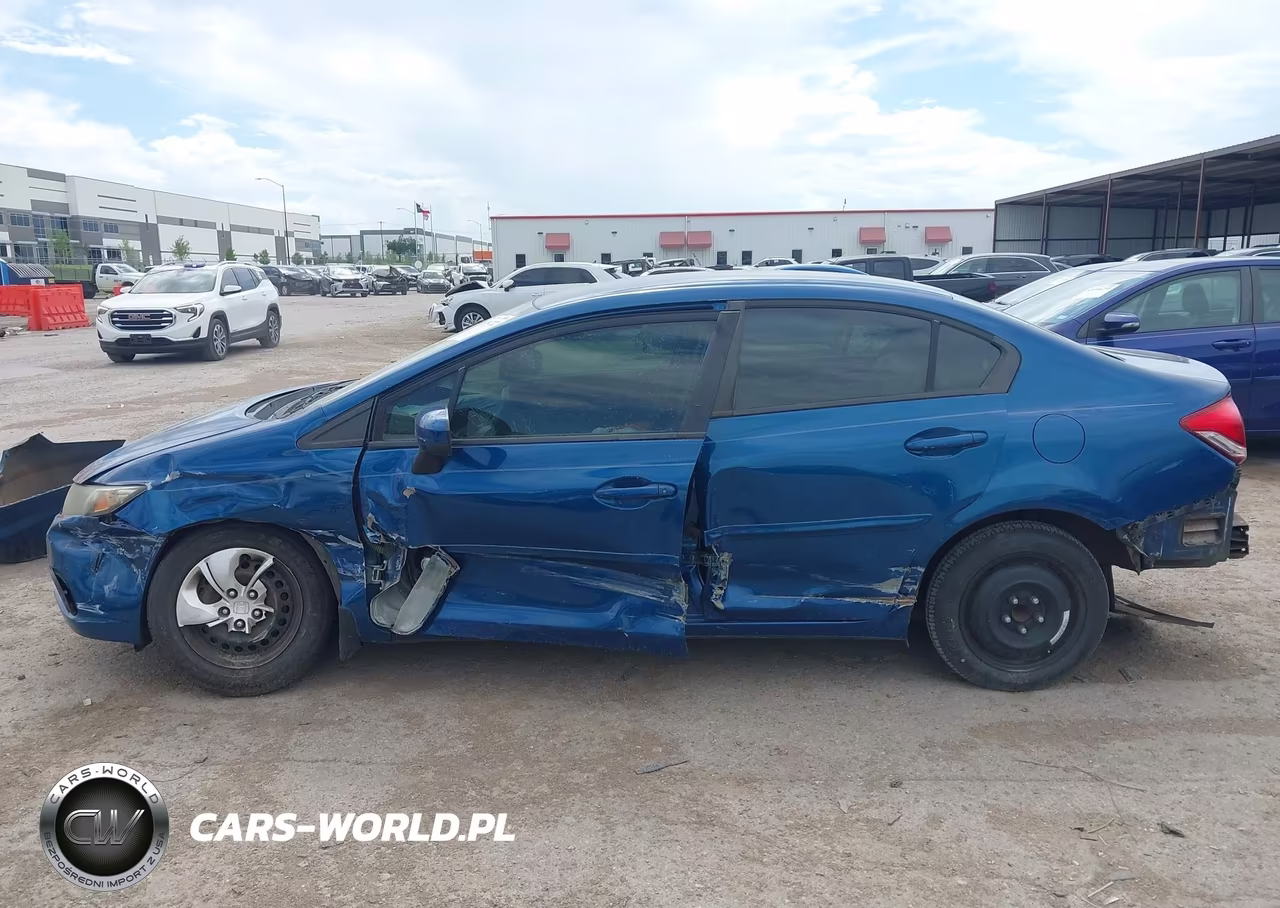 2014 Honda Civic Lx VIN:19XFB2F51EE074884 - 15
