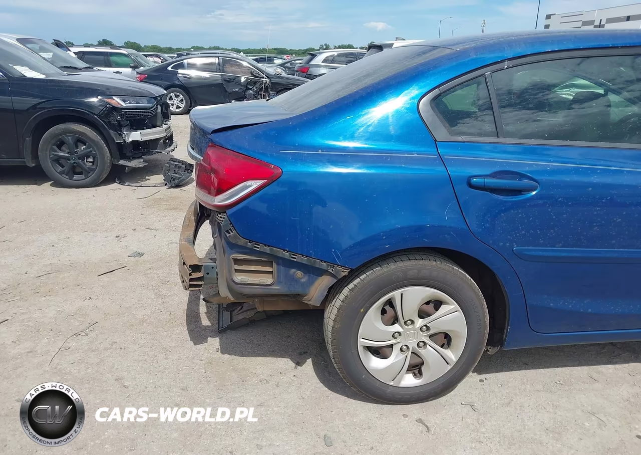 2014 Honda Civic Lx VIN:19XFB2F51EE074884 - 6