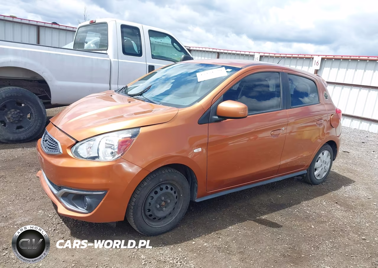 2017 Mitsubishi Mirage Es VIN:ML32A3HJ9HH008389 - 2