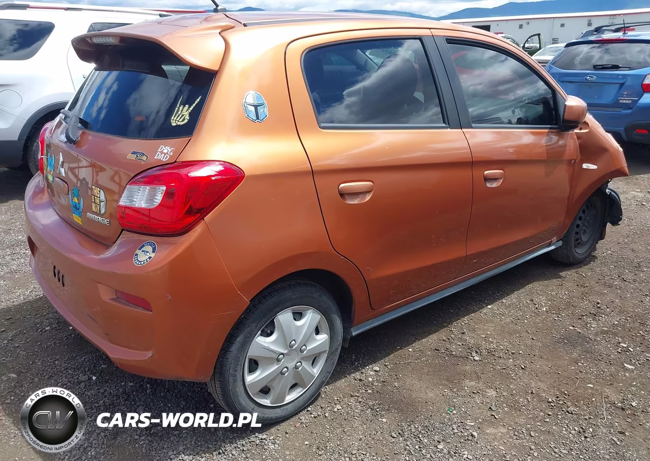 2017 Mitsubishi Mirage Es VIN:ML32A3HJ9HH008389 - 4