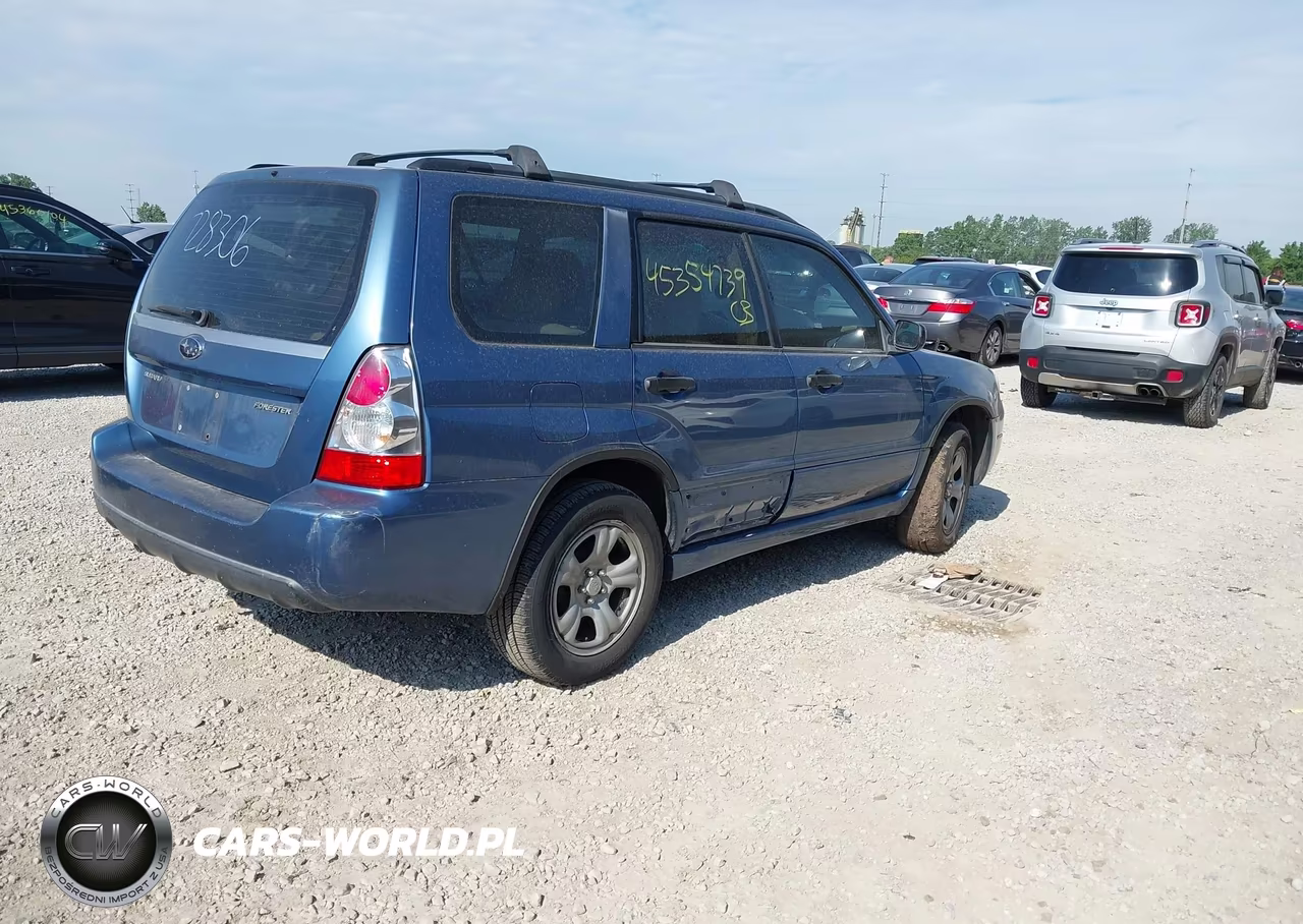 2007 Subaru Forester 2.5X VIN:JF1SG63617H728306 - 4