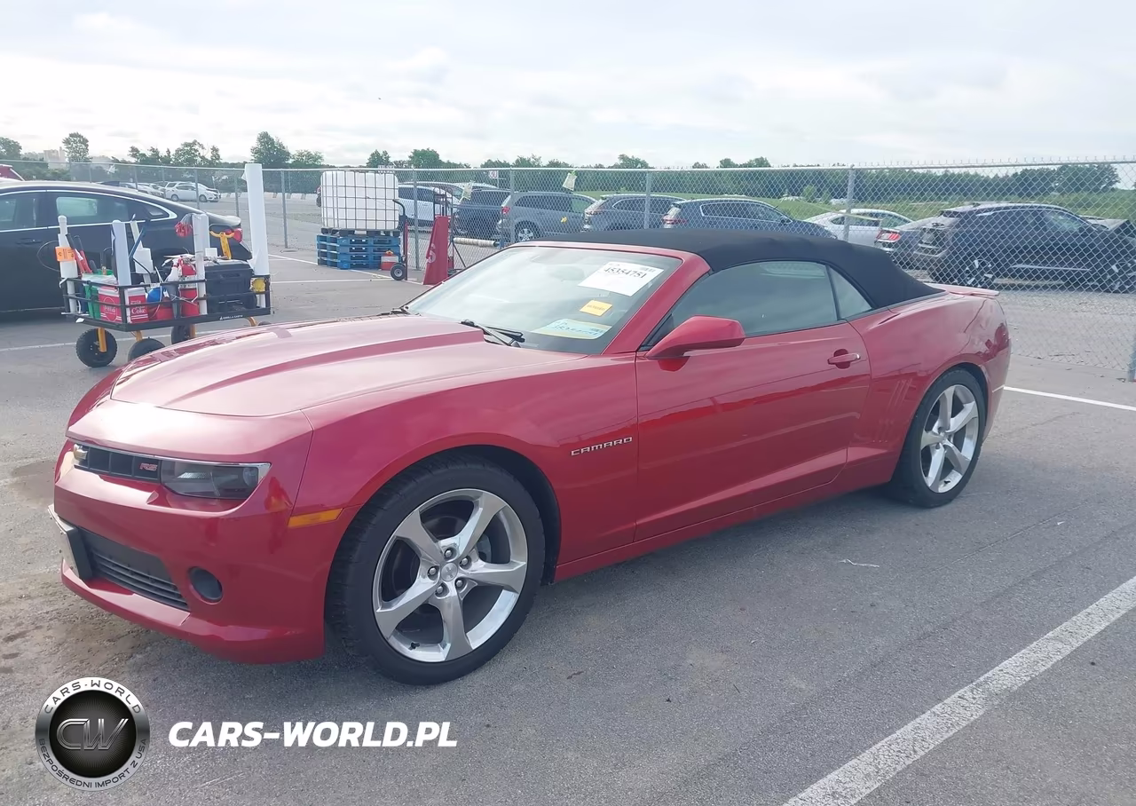 2014 Chevrolet Camaro 1Lt VIN:2G1FB3D34E9176078 - 2