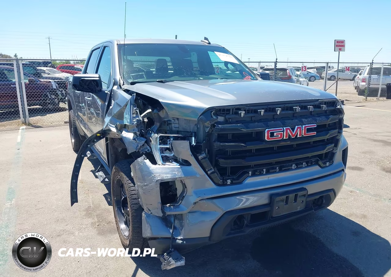 2021 GMC Sierra 1500 4Wd Short Box Elevation