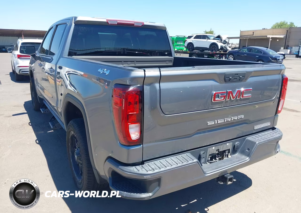 2021 GMC Sierra 1500 4Wd Short Box Elevation VIN:3GTP9CEK0MG149719 - 3