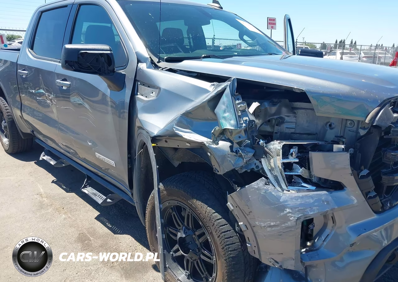 2021 GMC Sierra 1500 4Wd Short Box Elevation VIN:3GTP9CEK0MG149719 - 6