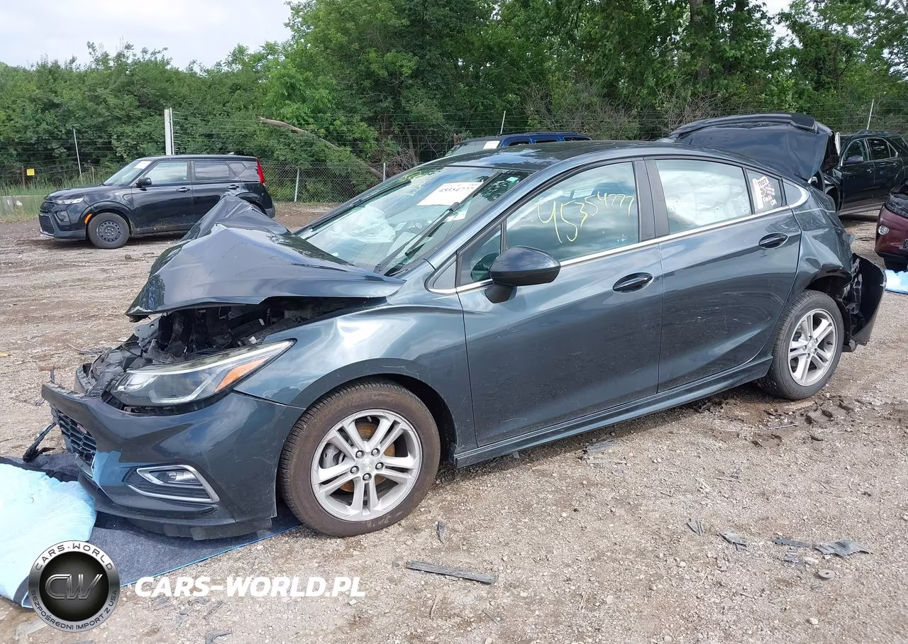 2017 Chevrolet Cruze Lt Auto VIN:1G1BE5SM3H7247905 - 2