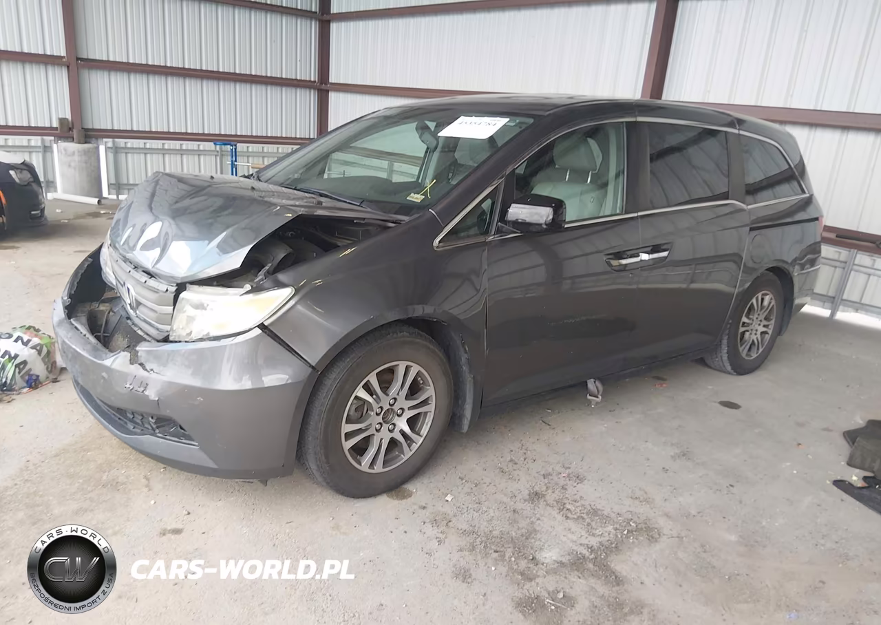 2013 Honda Odyssey Ex-L VIN:5FNRL5H6XDB063909 - 2