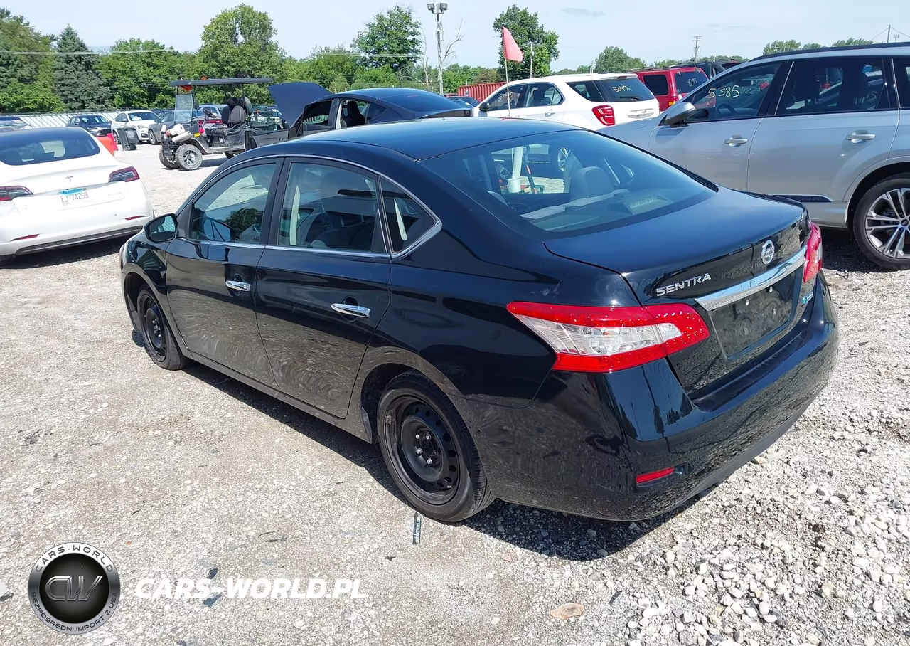 2013 Nissan Sentra Sv VIN:3N1AB7AP7DL690313 - 3