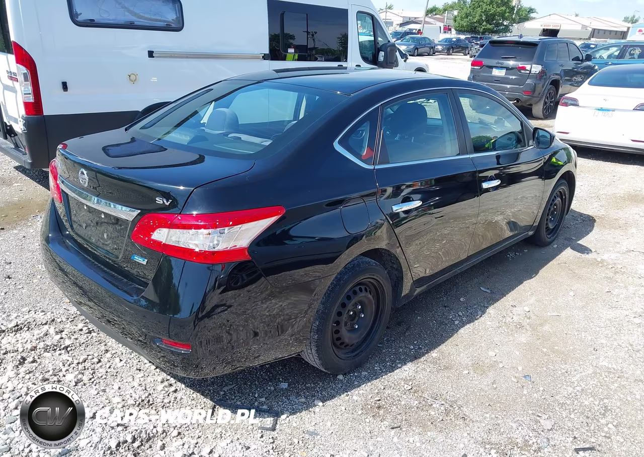 2013 Nissan Sentra Sv VIN:3N1AB7AP7DL690313 - 4