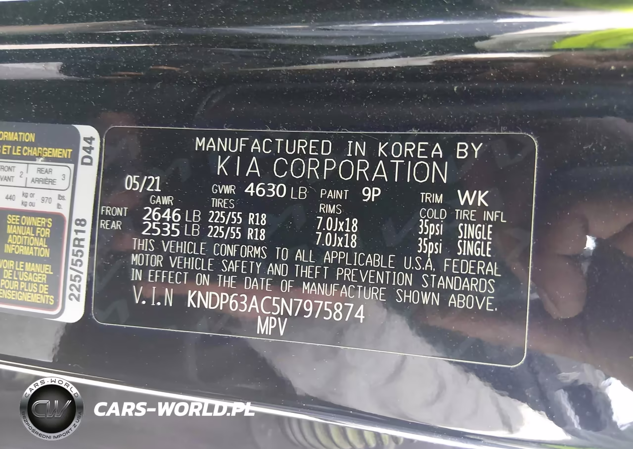 2022 Kia Sportage Nightfall Edition VIN:KNDP63AC5N7975874 - 9