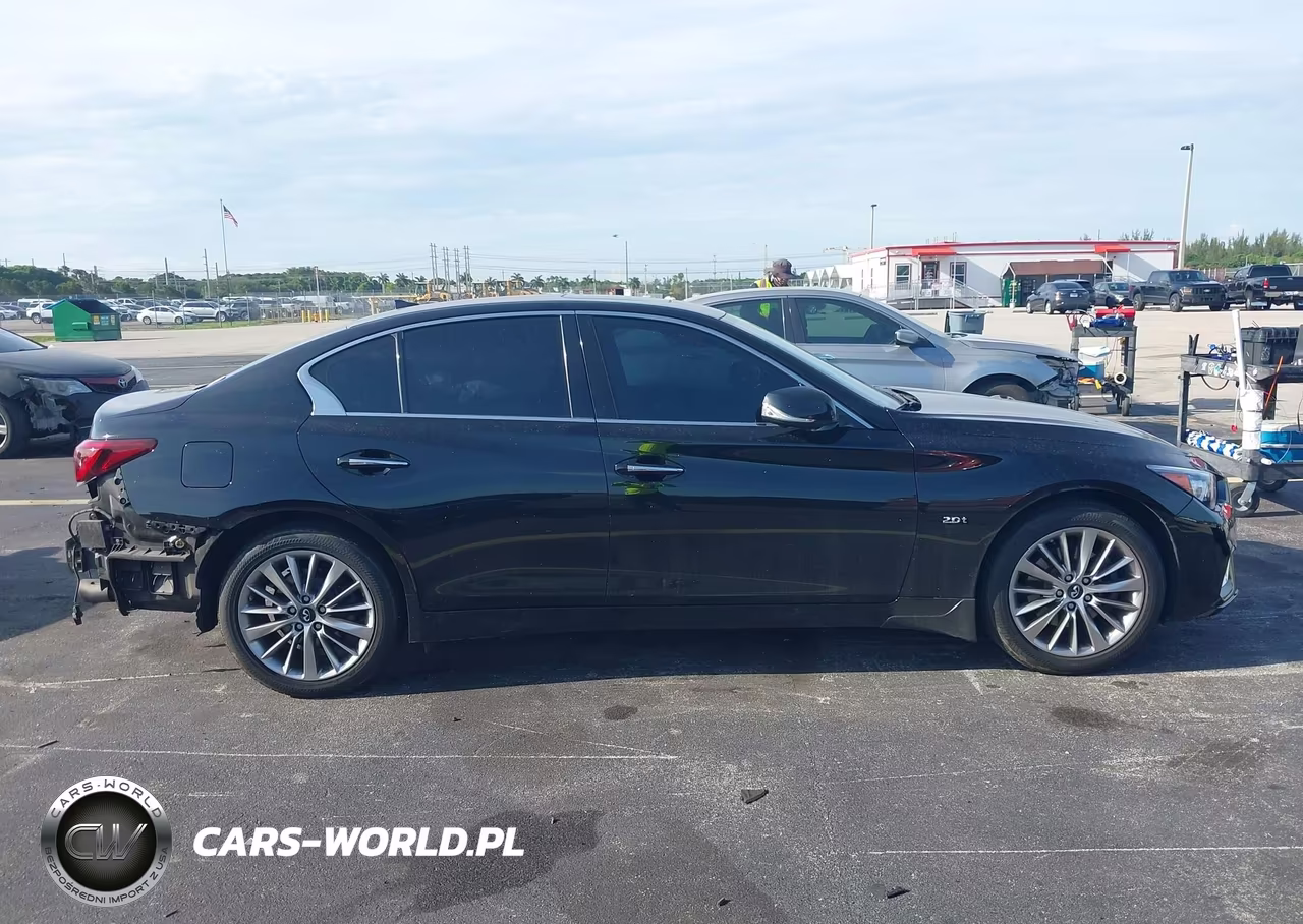 2018 Infiniti Q50 2.0T Luxe VIN:JN1CV7AP3JM241177 - 14