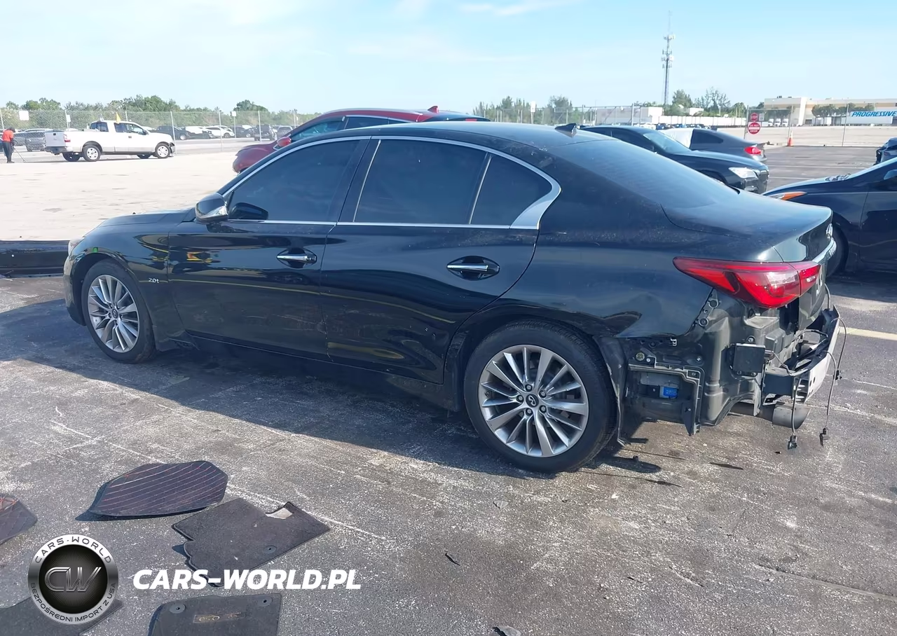 2018 Infiniti Q50 2.0T Luxe VIN:JN1CV7AP3JM241177 - 3