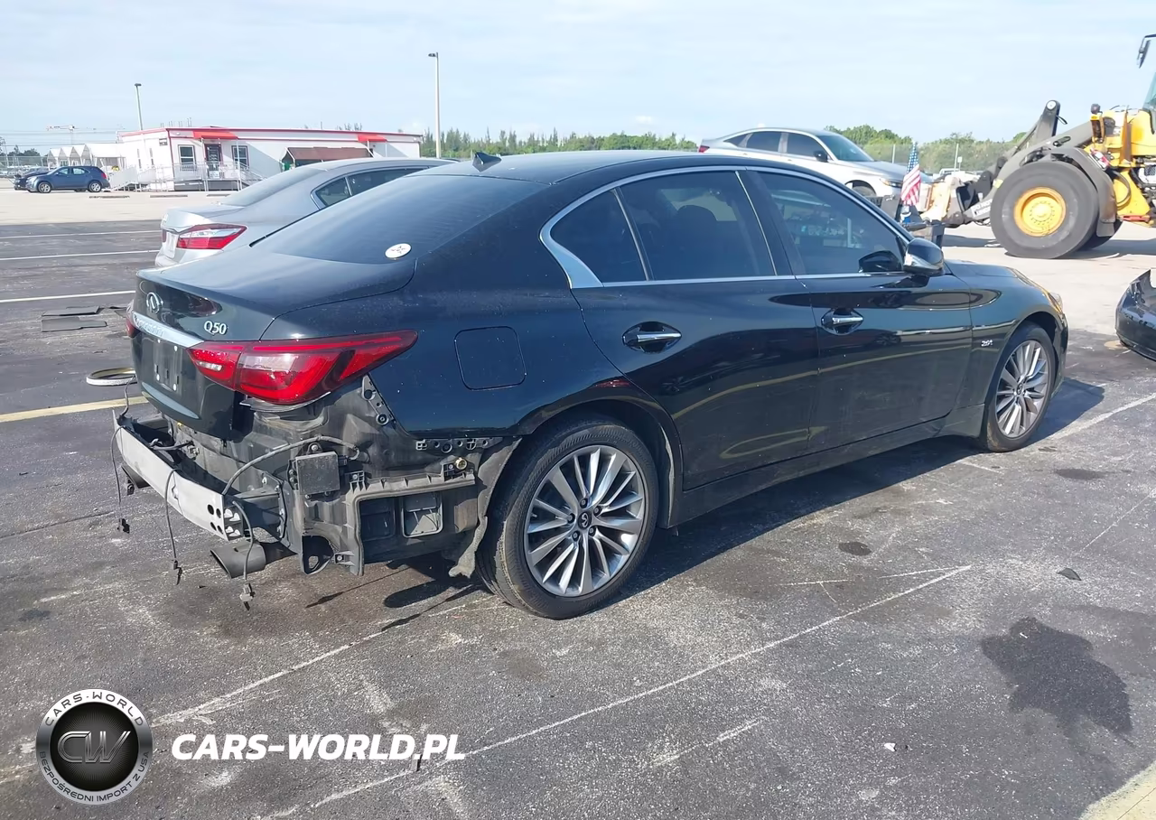 2018 Infiniti Q50 2.0T Luxe VIN:JN1CV7AP3JM241177 - 4