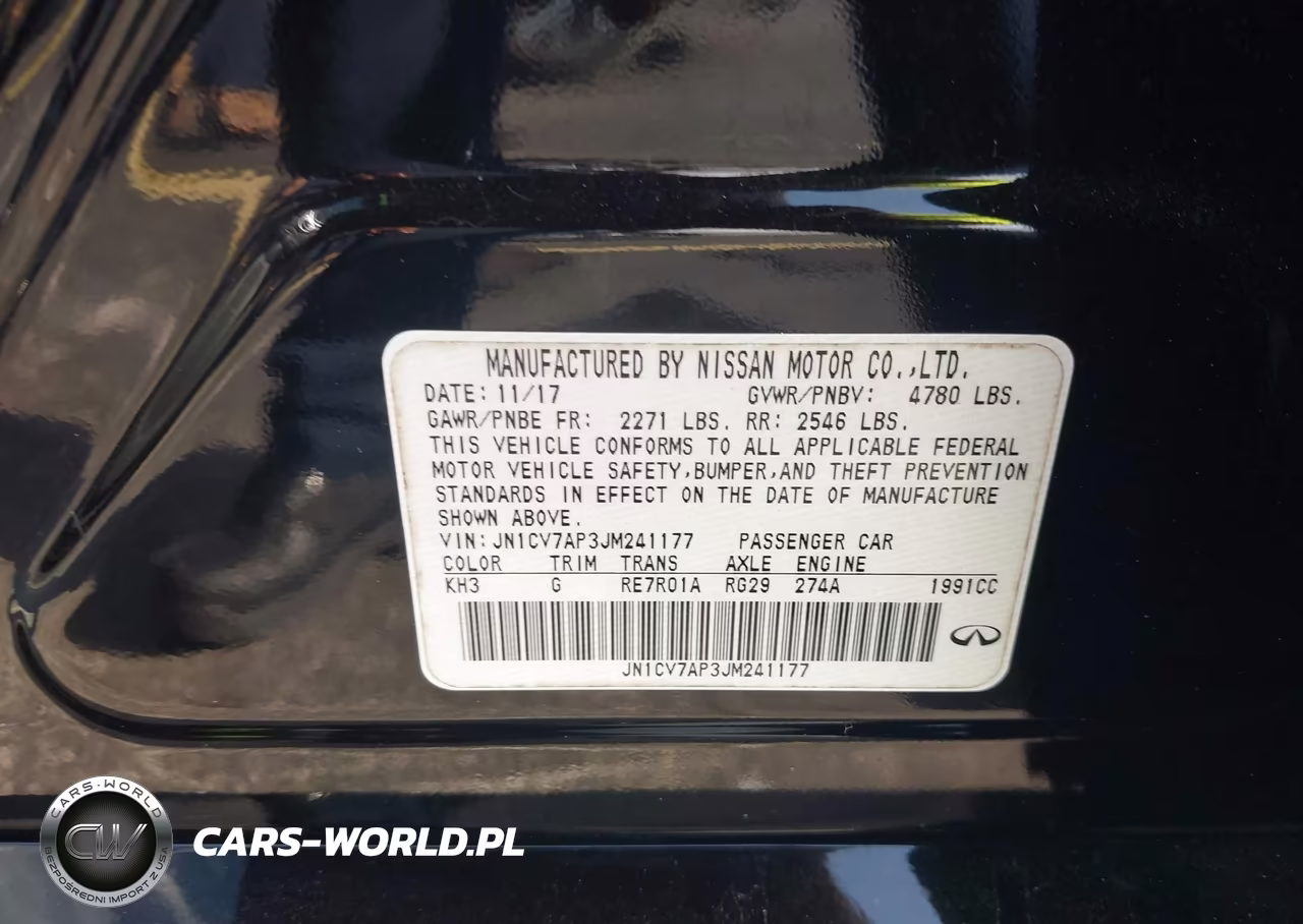 2018 Infiniti Q50 2.0T Luxe VIN:JN1CV7AP3JM241177 - 9