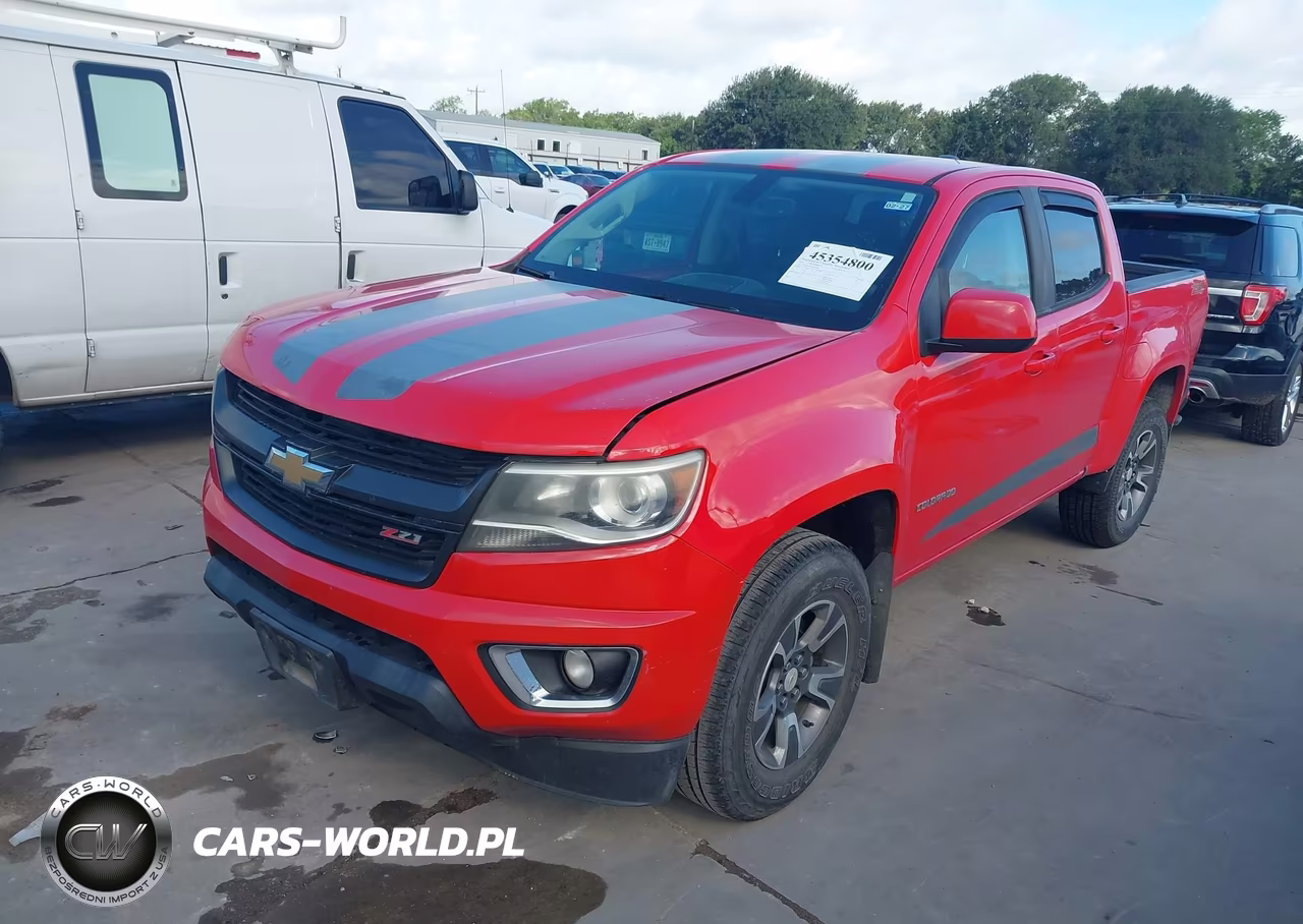 2016 Chevrolet Colorado Z71 VIN:1GCGSDE36G1349588 - 2