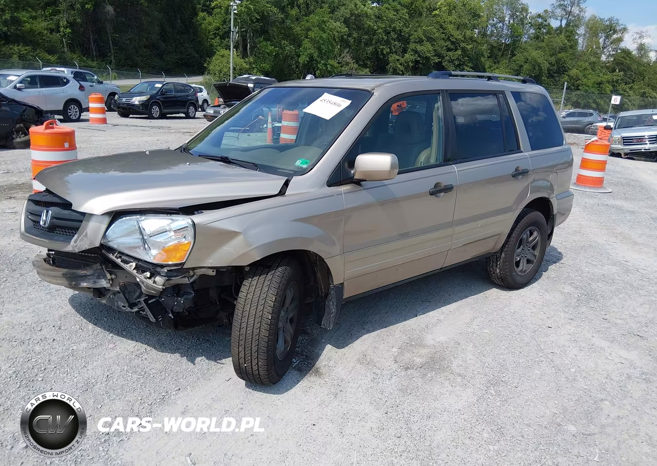 2005 Honda Pilot Ex-L VIN:5FNYF18585B025518 - 2