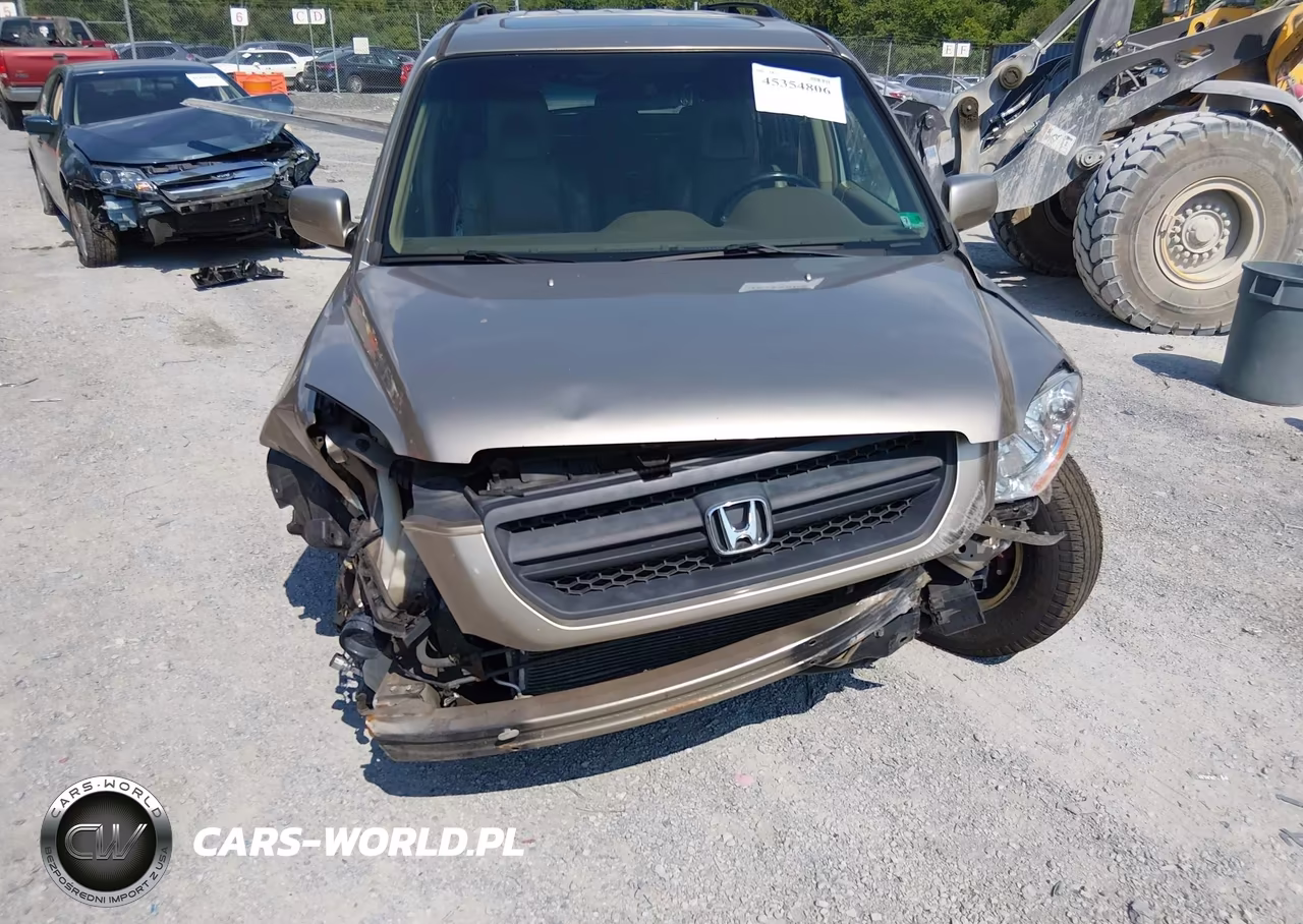 2005 Honda Pilot Ex-L VIN:5FNYF18585B025518 - 6