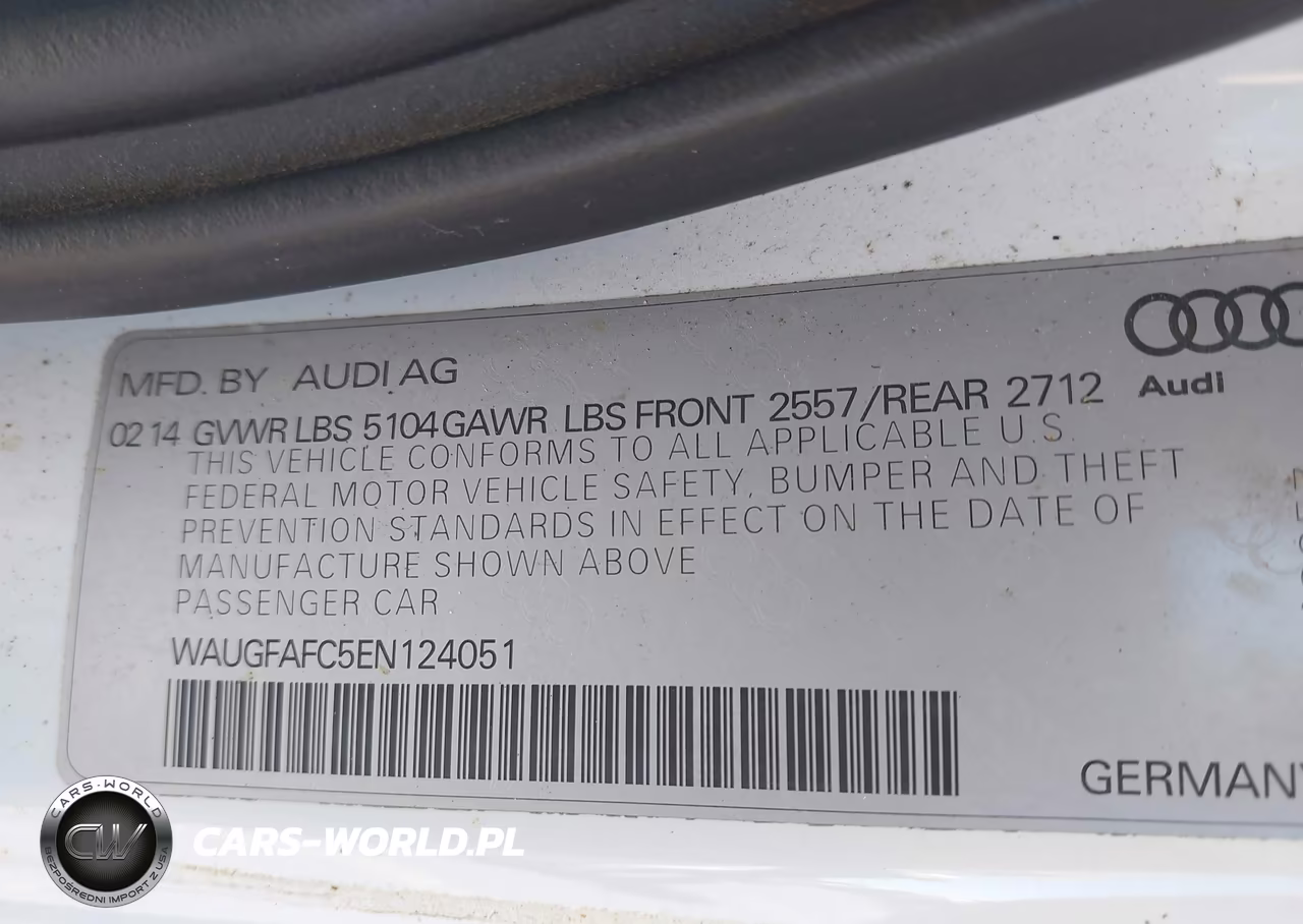 2014 Audi A6 2.0T Premium VIN:WAUGFAFC5EN124051 - 9