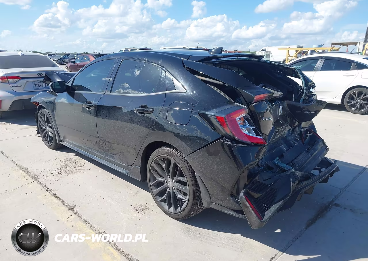 2020 Honda Civic Sport VIN:SHHFK7G44LU210918 - 3