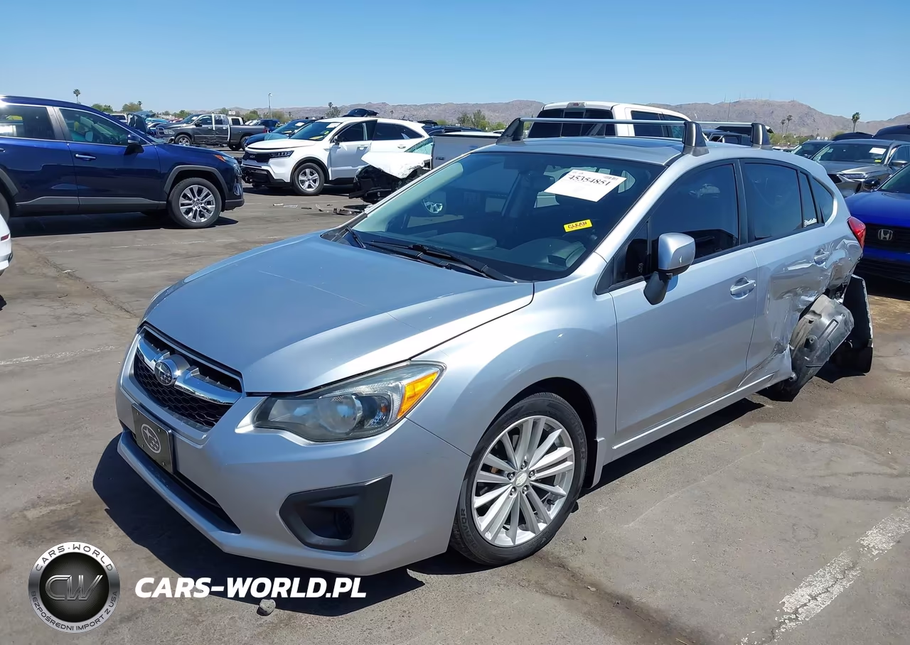 2013 Subaru Impreza 2.0I Premium VIN:JF1GPAD68DG822336 - 2