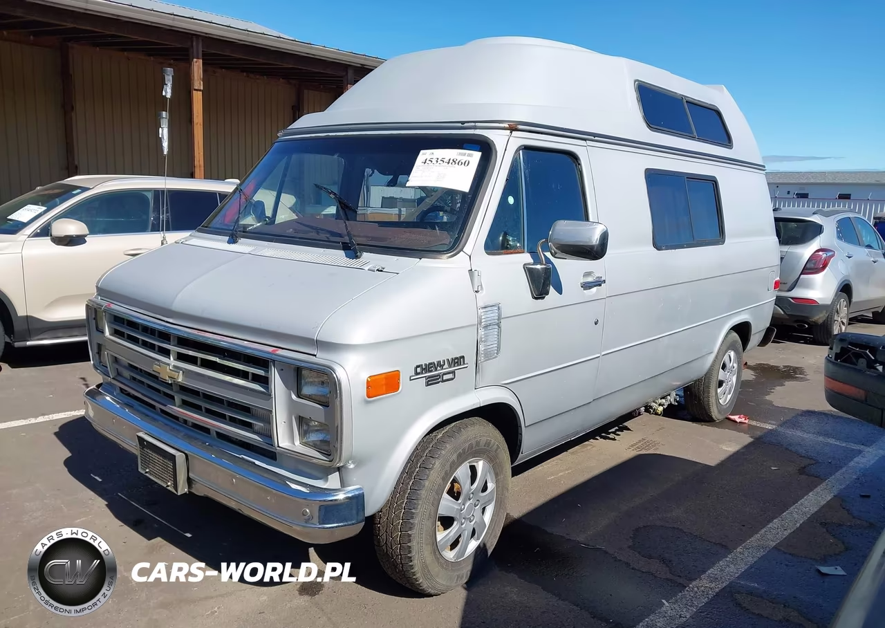 1988 Chevrolet G20 VIN:1GBEG25K5J7128450 - 2