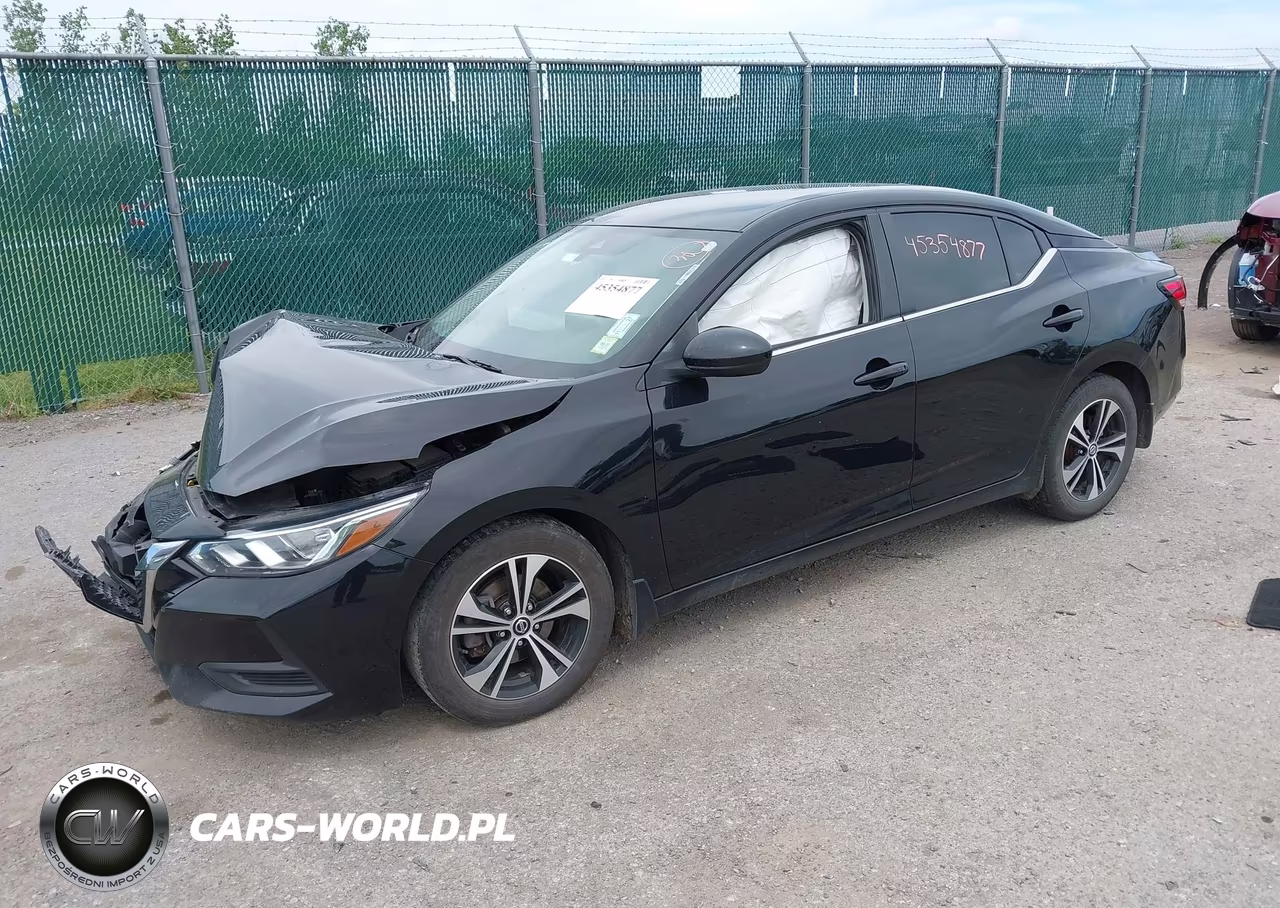2022 Nissan Sentra Sv Xtronic Cvt VIN:3N1AB8CV0NY210456 - 2