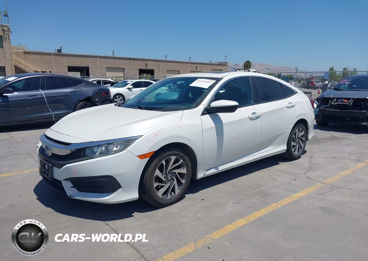 2018 Honda Civic Ex VIN:19XFC2F75JE207848 - 2