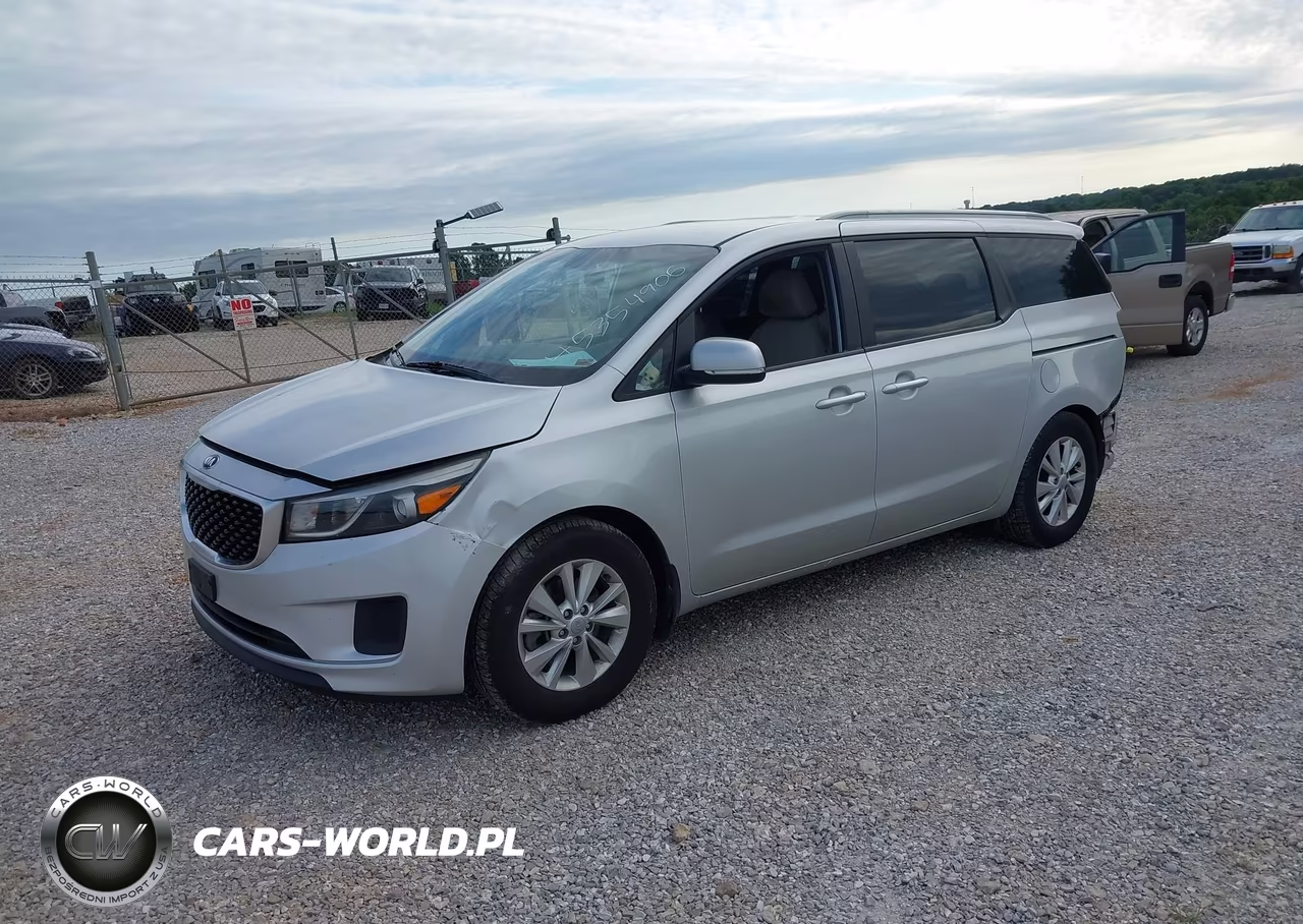 2015 Kia Sedona Lx VIN:KNDMB5C12F6041457 - 2