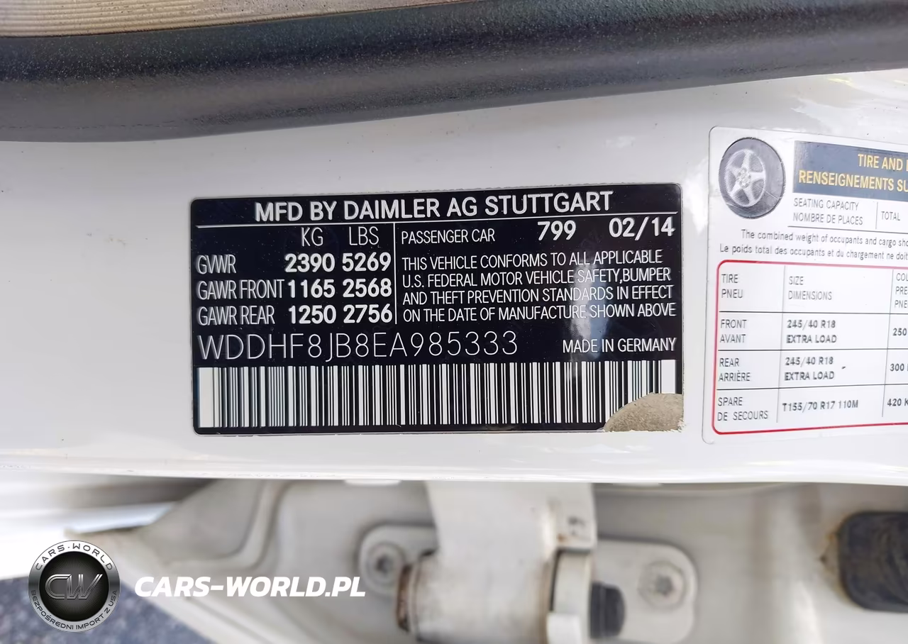 2014 Mercedes-Benz E 350 4Matic VIN:WDDHF8JB8EA985333 - 9