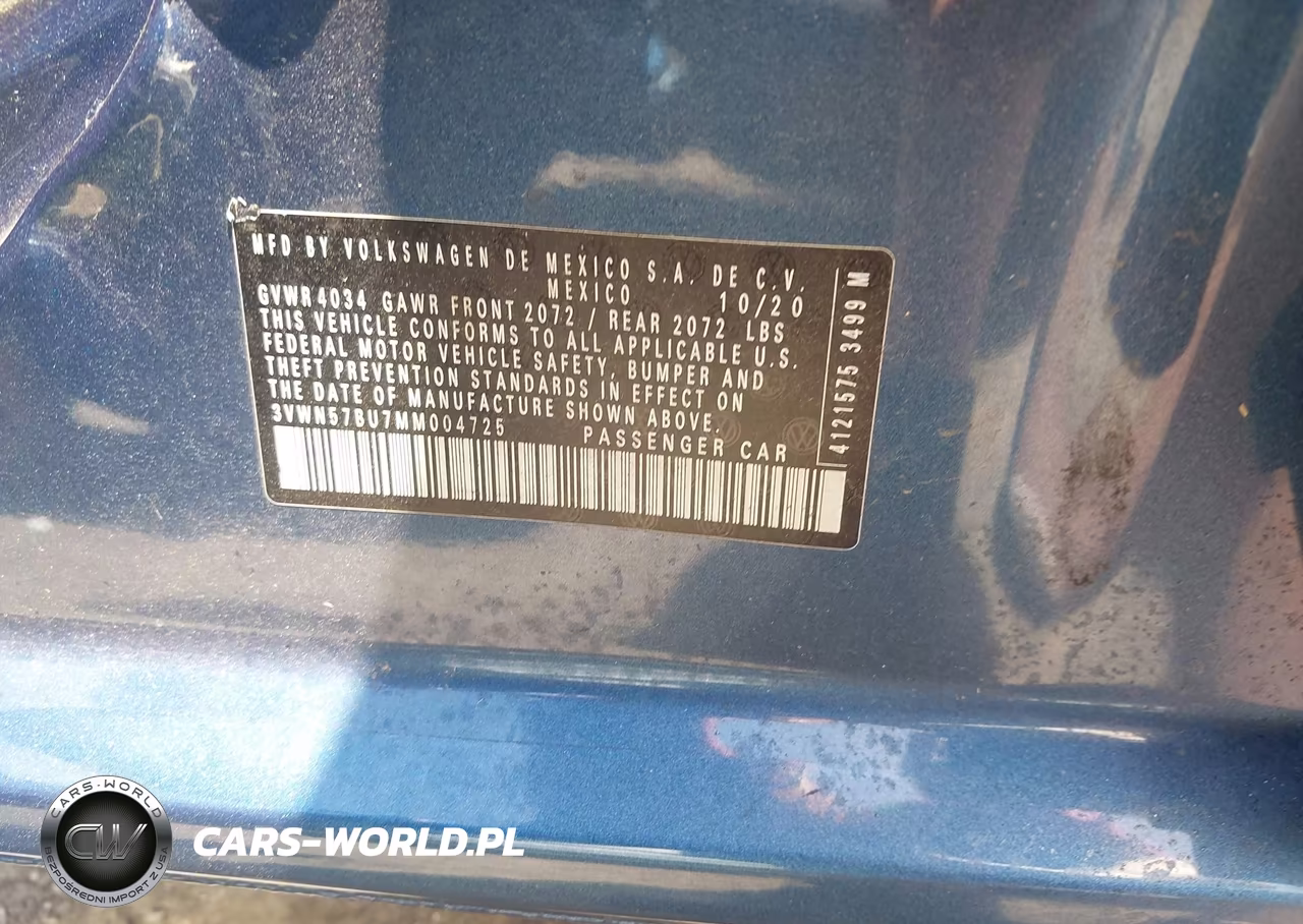 2021 Volkswagen Jetta 1.4T R-Line-1.4T S VIN:3VWN57BU7MM004725 - 9