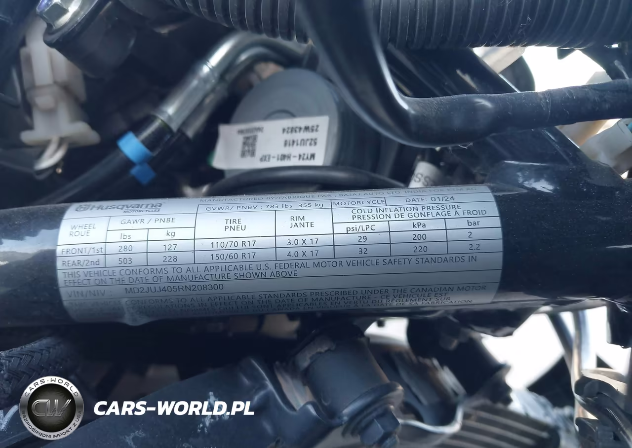 2024 Husqvarna Vitpilen 401-Svartpilen 401 VIN:MD2JUJ405RN208300 - 10