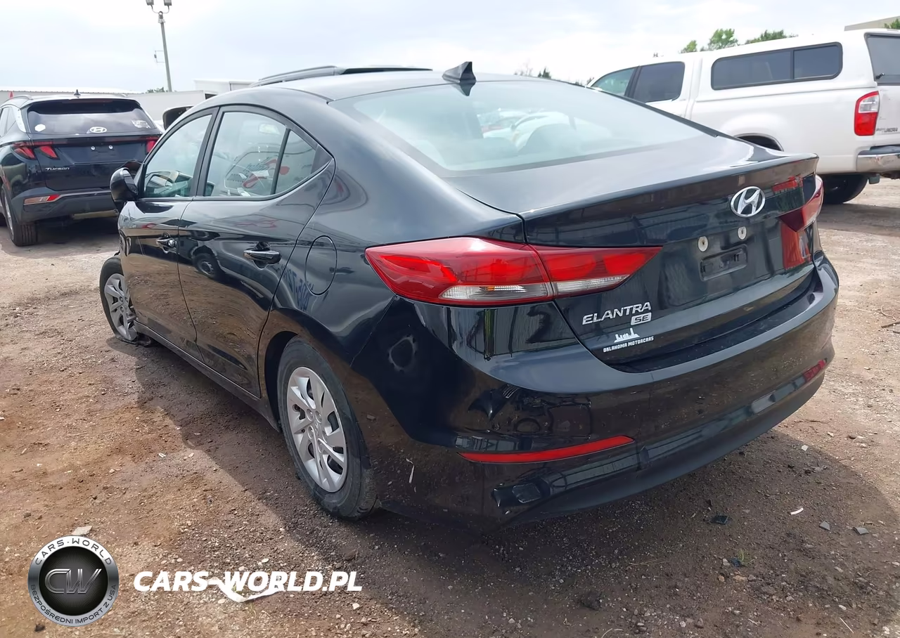 2017 Hyundai Elantra Se VIN:KMHD74LF9HU093783 - 3