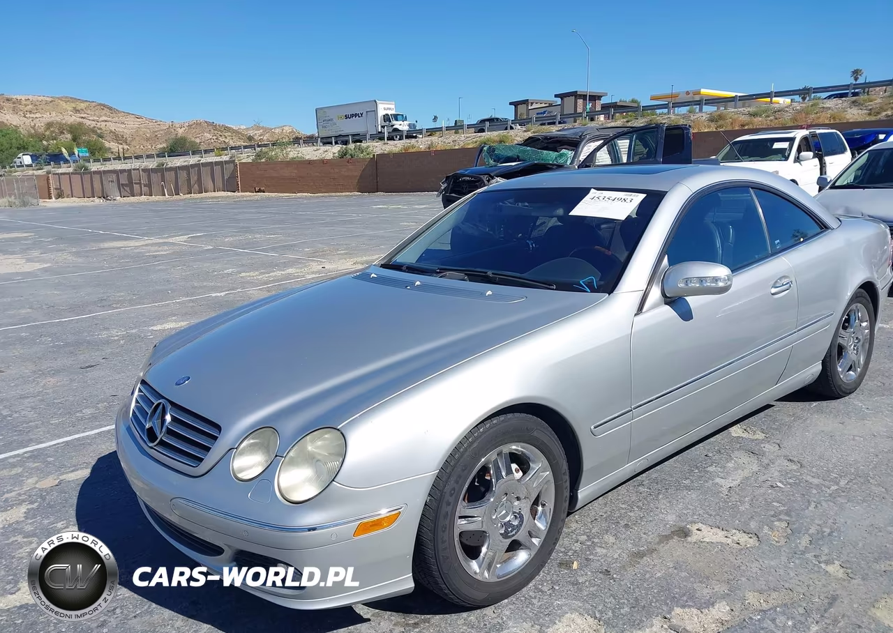 2004 Mercedes-Benz Cl 500 VIN:WDBPJ75J34A038584 - 2