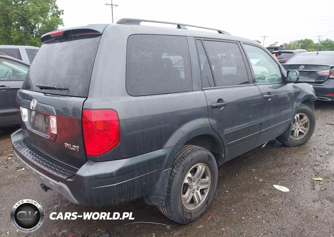 2003 Honda Pilot Ex-L VIN:2HKYF18543H575037 - 4