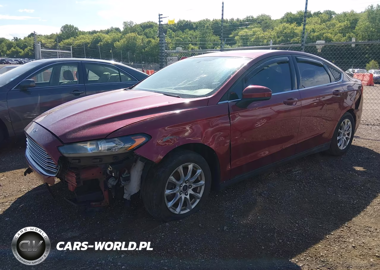 2015 Ford Fusion S VIN:3FA6P0G73FR117398 - 2