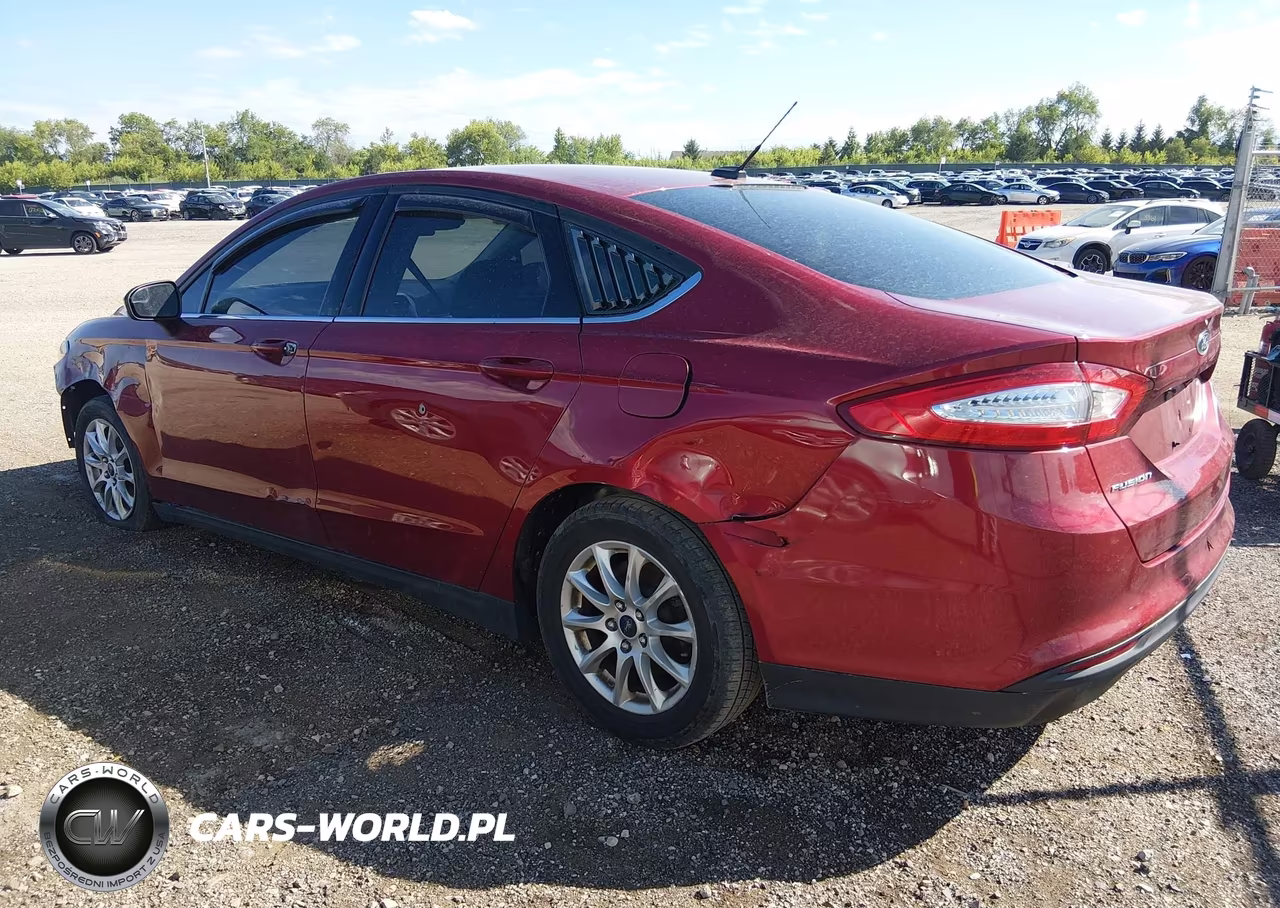 2015 Ford Fusion S VIN:3FA6P0G73FR117398 - 3