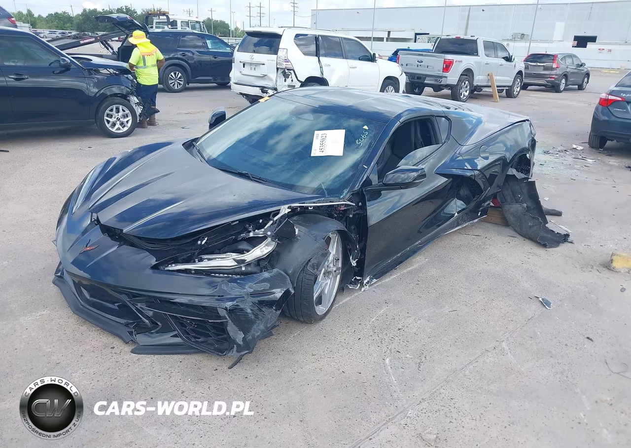 2024 Chevrolet Corvette Stingray Rwd 1Lt VIN:1G1YA2D46R5126722 - 2