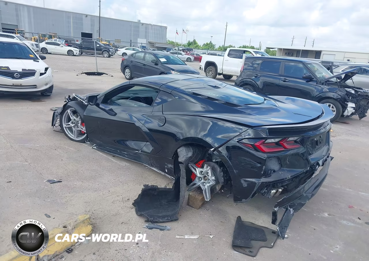 2024 Chevrolet Corvette Stingray Rwd 1Lt VIN:1G1YA2D46R5126722 - 3