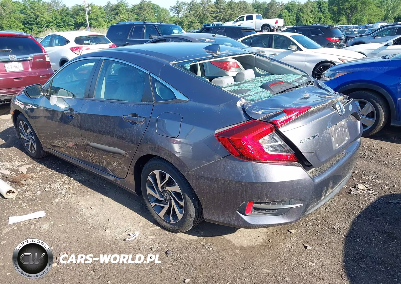 2017 Honda Civic Ex VIN:19XFC2F77HE205030 - 3